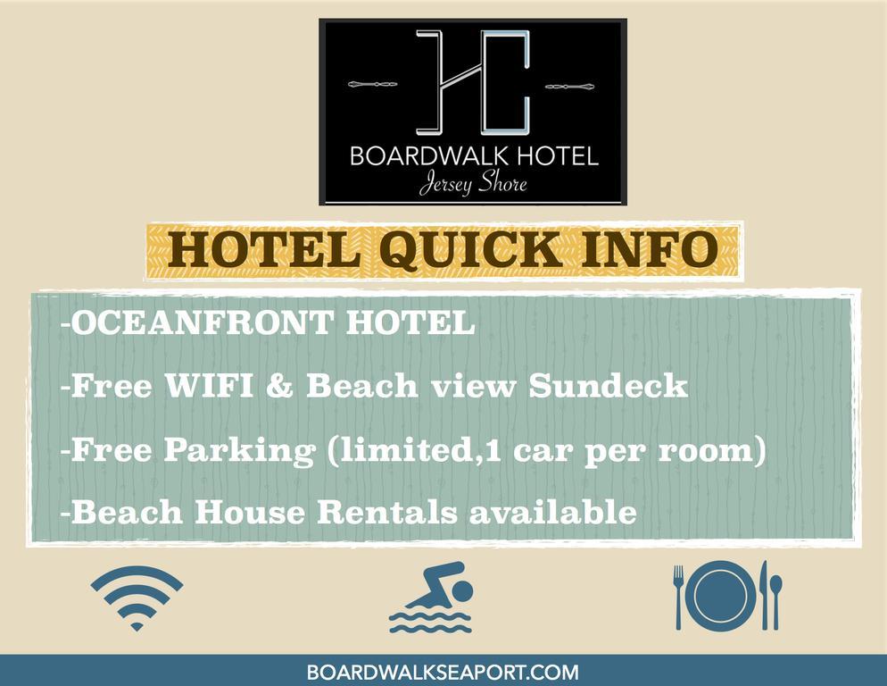 Boardwalk Hotel Charlee & Apartments Beach Hotel Oceanfront 시사이드 헤이츠 외부 사진